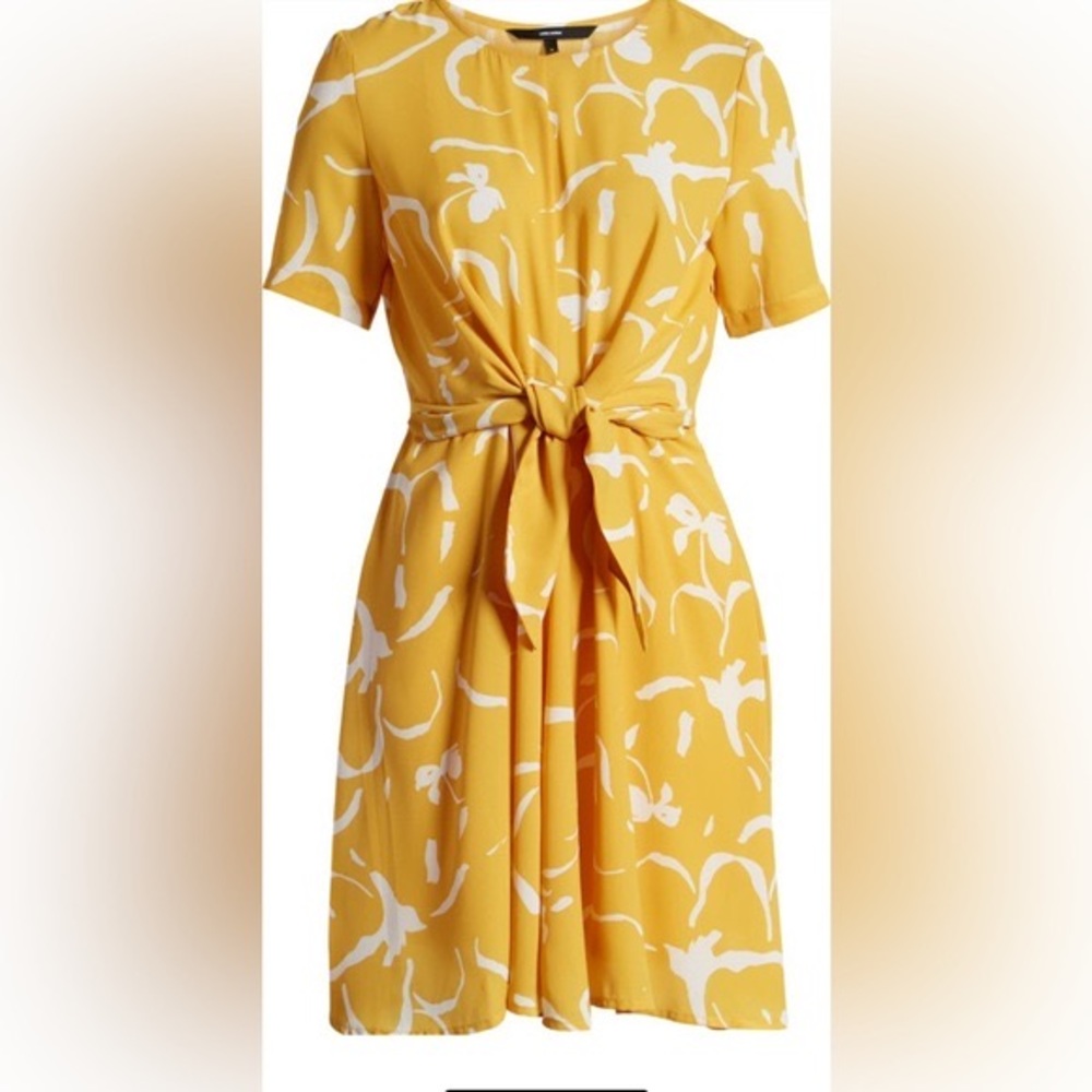 ☀️🌻HOST PICK🌻☀️VERO MODA Tie Front Short Sleeve Dress Size M